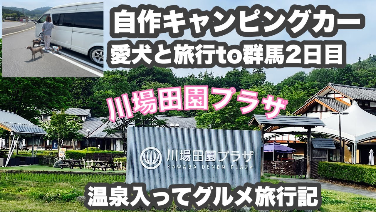 車中泊でワンコ達2泊3日の群馬旅 VOL 2 - ECHO TRIP