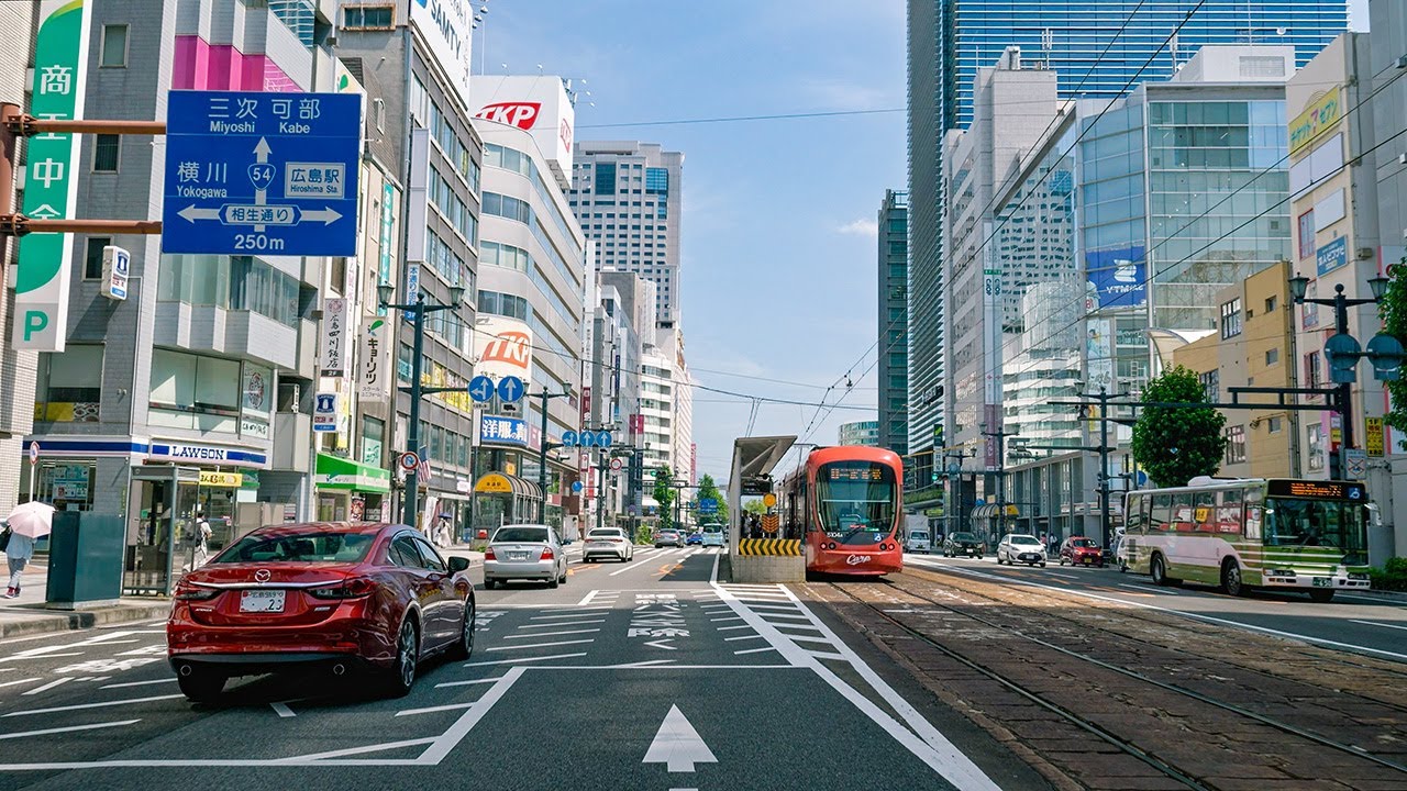 Hiroshima Drive 4K | Kure to Central Hiroshima, Japan - ECHO TRIP